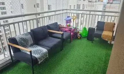Apartamento à venda, 3 quartos, 1 suíte, varanda, lazer completo - sjc