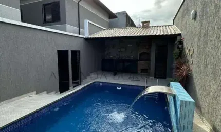 Casa em Condomínio para Venda em Praia Grande, Maracanã, 2 dormitórios, 1 banheiro, 1 vaga