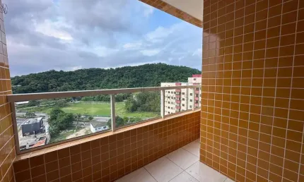 Apartamento para venda em praia grande, boqueirão, 2 dormitórios, 1 suíte, 2 banheiros, 1 vaga