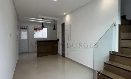 Casa em Condomínio para Venda em Praia Grande, Maracanã, 2 dormitórios, 1 suíte, 2 banheiros, 1 vaga