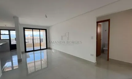 Apartamento para venda em praia grande, aviação, 2 dormitórios, 1 suíte, 2 banheiros, 1 vaga