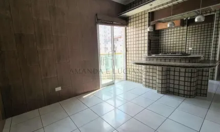 Apartamento para venda em praia grande, tupi, 1 dormitório, 1 banheiro, 1 vaga
