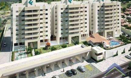 Apartamento com 3 dormitórios à venda, 107 m² por R$ 500.640,31 - Centro - Eusébio/CE