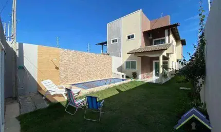 Casa com 4 dormitórios à venda, 150 m² por R$ 520.000,00 - Porto das Dunas - Aquiraz/CE