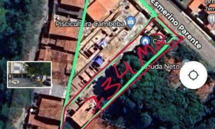 Terreno à venda, 734 m² por R$ 1.000.000,00 - Cambeba - Fortaleza/CE