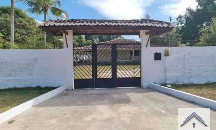 Sítio com Piscina e casa com 4 dormitórios à venda, 9.000m² por R$ 500.000 - Justiniano de Serpa - Aquiraz/CE