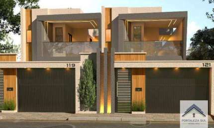 Casa com 4 dormitórios à venda, 177 m² por R$ 695.000,00 - Edson Queiroz - Fortaleza/CE