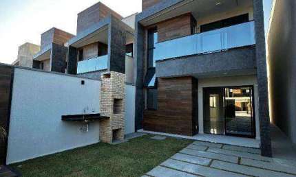 Casa com 3 dormitórios à venda, 111 m² por R$ 479.900,00 - Encantada - Eusébio/CE