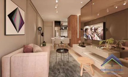 Apartamento à venda, 58 m² por R$ 985.521,38 - Meireles - Fortaleza/CE