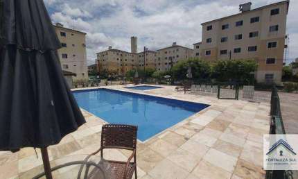 Apartamento com 2 dormitórios à venda, 42 m² por R$ 190.000 - Paupina - Fortaleza/CE