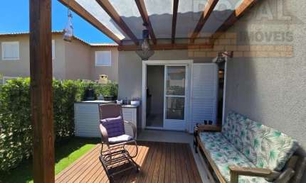 Casa em condomínio fechado com 2 quartos à venda na ESTRADA DOS COQUEIROS, 37, Chácara Belverde, Vargem Grande Paulista por R$ 469.000
