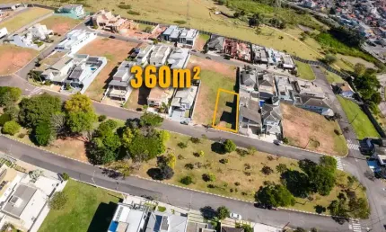 Terreno em condomínio fechado à venda na Rua Dervile José Batistella, Loteamento Residencial Dolce Vita, Itatiba, 360 m2 por R$ 278.000