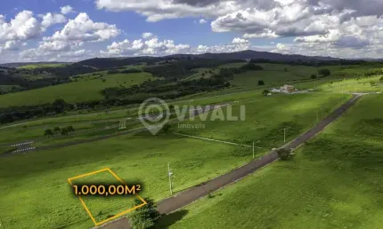 Terreno em condomínio fechado à venda na Rodovia Alkindar Monteiro Junqueira, Sítio da Moenda, Itatiba, 1000 m2 por R$ 300.000