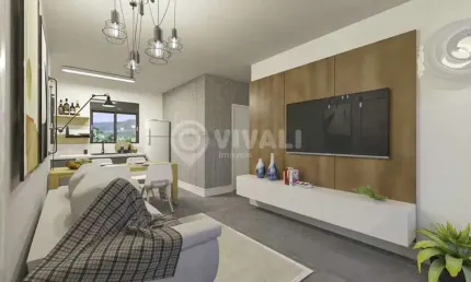 Apartamento com 2 quartos à venda na Rua Henrique Pizi, Loteamento Itatiba Park, Itatiba, 58 m2 por R$ 350.000