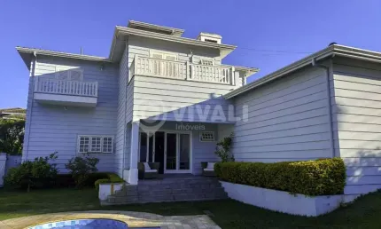 Casa em condomínio fechado com 4 quartos para alugar na Avenida Maria Thereza da Costa Naufal, Condomínio Itatiba Country, Itatiba, 370 m2 por R$ 9.500