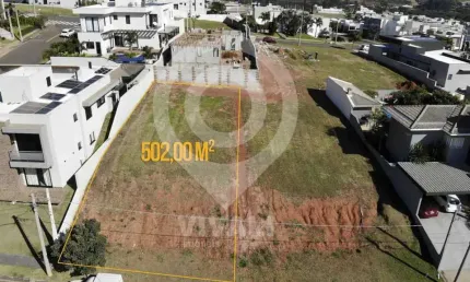 Terreno em condomínio fechado à venda na avenida rosa scavone, reserva santa rosa, itatiba, 502 m2 por r$ 450.000