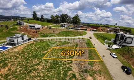 Terreno em condomínio fechado à venda na Rodovia Romildo Prado, Condomínio GSP Arts, Itatiba, 630 m2 por R$ 370.000