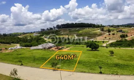 Terreno em condomínio fechado à venda na Rodovia Romildo Prado, Condomínio GSP Arts, Itatiba, 640 m2 por R$ 450.000