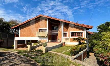Casa em condomínio fechado com 4 quartos para alugar na Avenida Maria Thereza da Costa Naufal, Parque das Laranjeiras, Itatiba, 455 m2 por R$ 6.500