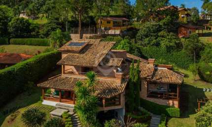 Casa em condomínio fechado com 4 quartos à venda na Rodovia Alkindar Monteiro Junqueira, Capela do Barreiro, Itatiba, 478 m2 por R$ 3.200.000