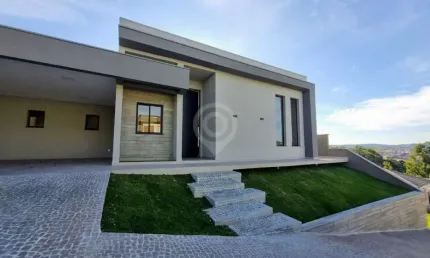 Casa em condomínio fechado com 3 quartos à venda na avenida maria thereza da costa naufal, condomínio itatiba country, itatiba, 203 m2 por r$ 1.800.000