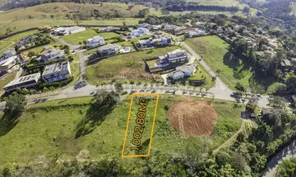 Terreno em condomínio fechado à venda na Estrada Antônio Américo Suzan, Condominio Village das Palmeiras, Itatiba, 1002 m2 por R$ 638.000