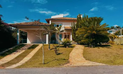 Casa em condomínio fechado com 4 quartos à venda na estrada antônio américo suzan, condominio village das palmeiras, itatiba, 357 m2 por r$ 2.090.000