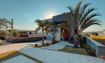 Casa em condomínio fechado com 3 quartos à venda na avenida rosa scavone, reserva santa rosa, itatiba, 350 m2 por r$ 2.760.000
