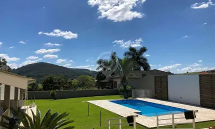 Casa em condomínio fechado com 4 quartos à venda na rua frederico thompson, parque são gabriel, itatiba, 495 m2 por r$ 1.950.000