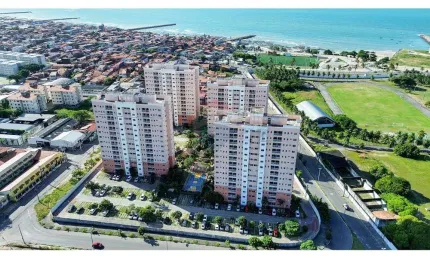 Cond. navegantes - apto 48m², com lazer completo, próximo ao centro fashion