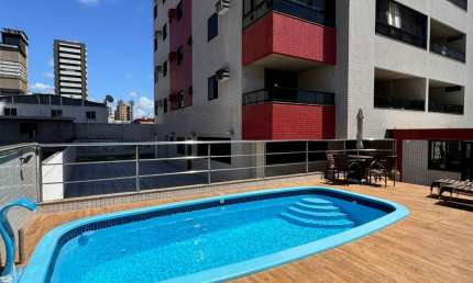 MANAÍRA - #joaopessoa #paraiba . Apartamento com 4 quartos sendo 02 suíte + DCE completa, com 147m2.