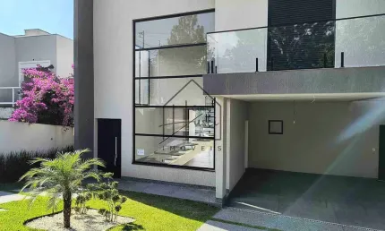 Casa em condomínio à venda - 3 suítes - 250m² de área construída - região central - cotia/sp