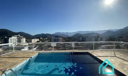 Apartamento no centro de ubatuba com 2 dormitórios sendo 1 suíte em ubatuba sp (piscina e sauna)