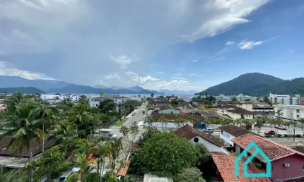 Cobertura duplex com 4 dormitórios sendo 2 suítes a venda na Praia do Itaguá