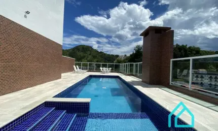 Apartamento à venda na praia das toninhas com 2 dormitórios e varanda gourmet