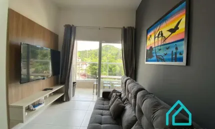 Lindo apartamento todo mobiliado com varanda gourmet a venda na Praia das Toninhas Ubatuba - SP