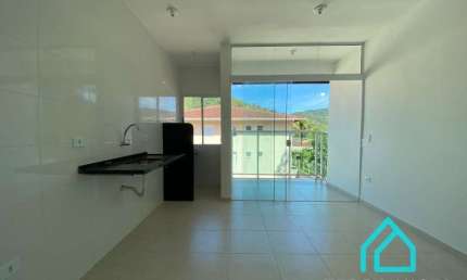 Apartamento 2 dormitórios sendo 1 suíte a venda na Praia do Perequê Mirim