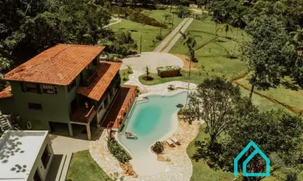 Casa venda com área grande na praia de Cambucá - Ubatuba SP
