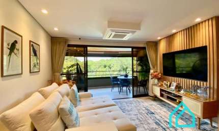 Apartamento luxuoso a venda na Praia do Tenório Ubatuba SP