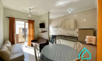 Oportunidade apartamento com 2 dormitórios com vista mar a 50 metros da praia grande sp