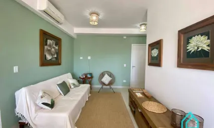 Lindo apartamento com 3 dormitórios a venda com vista mar na praia do itaguá ubatuba sp