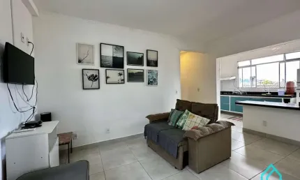 Apartamento com 1 dormitório a venda na praia do itaguá - ubatuba sp