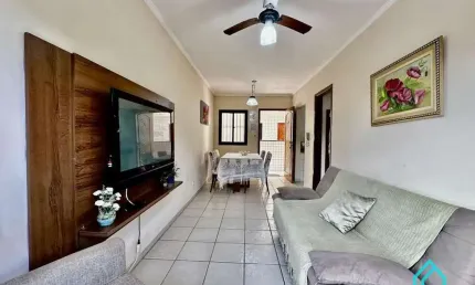 Apartamento de 1 dormitório a venda na Praia do Itagua SP