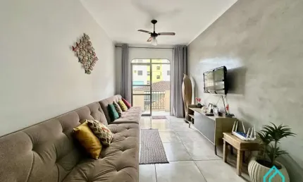 Apartamento todo reformado com 2 dormitórios a venda na Praia do Tenório Ubatuba SP