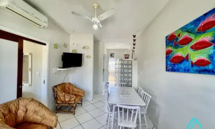 Oportunidade apartamento a venda com 2 dormitórios na praia do Itaguá Ubatuba SP