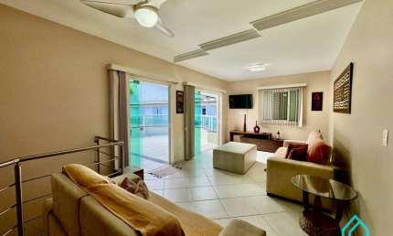 Cobertura duplex com 3 dormitórios a 100 metros a venda na Praia Grande Ubatuba SP