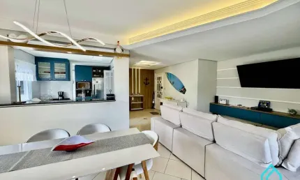 Apartamento vista mar com 3 dormitórios a venda na Praia Grande Ubatuba SP