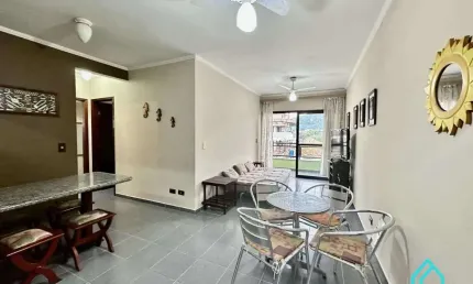 Oportunidade apartamento amplo com 2 dormitórios a venda na Praia do Itaguá Ubatuba SP