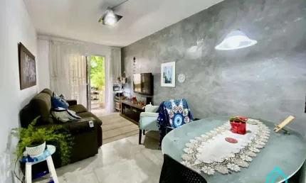 Oportunidade apartamento reformado de 1 dormitório a venda no centro de Ubatuba SP