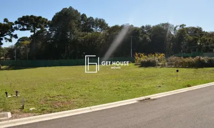 Terreno em condomínio fechado à venda na rua pedro cruzetta, 550, campo comprido, curitiba por r$ 1.776.000